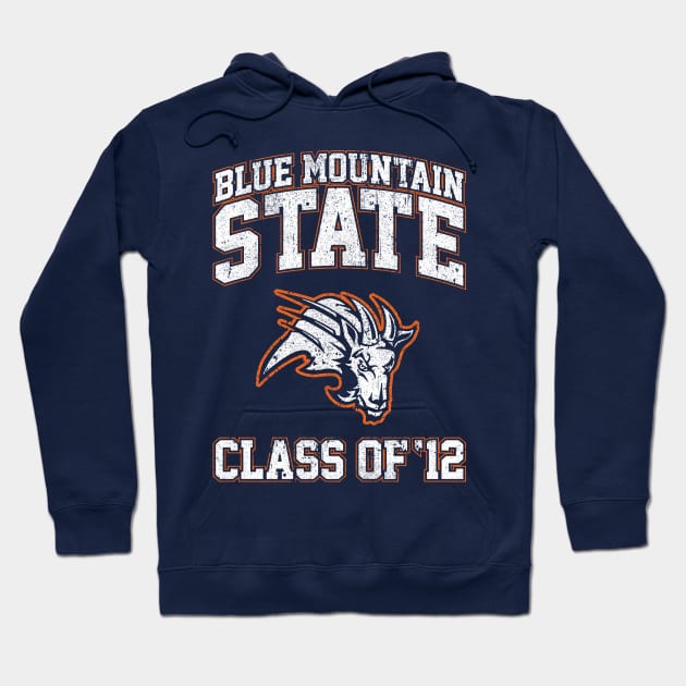 Blue Mountain State Class of 12 Hoodie by huckblade